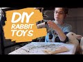 Easy DIY Rabbit Chew Toys