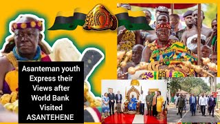 Asanteman express their views after World Bank visits ASANTEHENE// I'm happy the way the youth acts