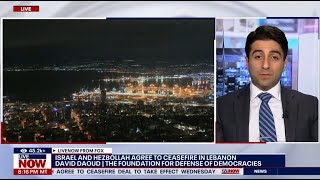 David Daoud on ceasefire agreement in Lebanon — Fox LiveNOW