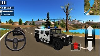 Police Car Offroad Driving Simulator - Polis Arabası Dağda Görevde - Android GamePlay FHD