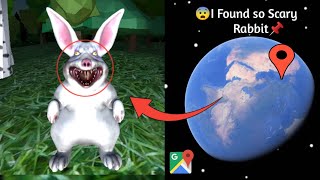 I Found so Scary Rabbit 📌 In Real Life On Google Earth😨#findoldspected