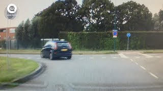 Automobilist vergeet pakje op het dak in Woerden | Woerden.TV