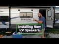 Installing New Outdoor RV/Camper Speakers