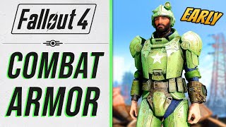 Get a  Combat Armor EARLY at Level 1 - Fallout 4!
