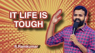 IT Life is tough | Vijay TV Promo | Ramkumar Comic