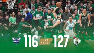 HIGHLIGHTS: Celtics rain down threes vs. Hornets in record night for Jayson Tatum, Derrick White