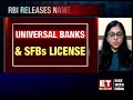 rbi releases names of applicants under ‘on tap’ licensing of universal small finance banks