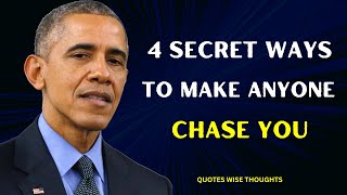 4 Secret Ways To Make Anyone Chase You| @quoteswisethoughts