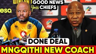Mngqithi To Kaizer Chiefs CONFIRMED - NEGOTIATIONS DONE | Johnson OUT (BREAKING NEWS)