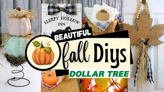 🍁 NEW FALL DIY Home Decor Ep. 4/Dollar Tree Fall 2021/Dollar Tree DIY/Cheap Fall Crafts