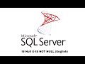 How to filter by NULL values sql | ISNULL Operator
