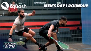 AJ Bell England Squash Super 8 2021 - Day 1 Men's Roundup