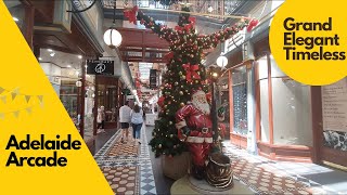 4K Walking Tour Adelaide Arcade, Adelaide CBD - The Shopping Hub