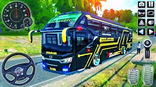 Bus Simulator Indonesia #11 - BUSSID New Coach Bus Driving: Jambi to Padang - Android GamePlay