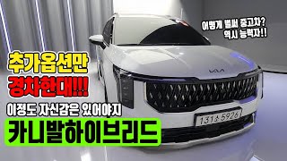 카니발 하이브리드 벌써 중고차? 옵션만 경차한대값?! 대기없이 바로출고!!