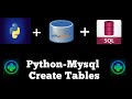 #5 Python Mysql Create Tables