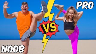 NOOB vs PRO Gymnastics Flexibility Challenge