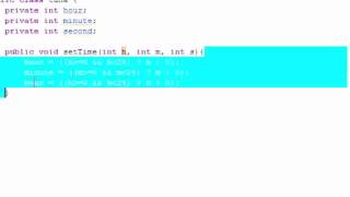 Java Programming Tutorial 36 Time Class