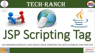 Learn all about JSP Scripting Elements | JSP | @TechRanch