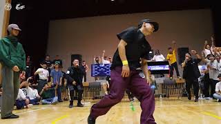 【FINAL ALLSTYLE】YOUTEE vs きよっち │ HAKUOH DANCE BATTLE SURE SHOT │ FEworks