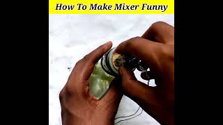 How to Make Mini Mixer at Home ||How to make mixer with dc motor || #Shorts#Viral#Trending