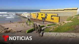 Migrante se ahoga al intentar cruzar el muro fronterizo en playas de Tijuana | Noticias Telemundo