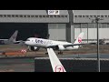 ✈ 4k いいね！ワンワールド塗装 定期便初日 jal a350 ja15xj landing @haneda airport rwy34l 羽田空港 hnd