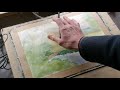 colinsteedart. how to paint a summer landscape using watercolour.