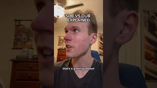 Sub vs Dub EXPLAINED #شورت