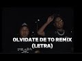 ROCHY RD - OLVIDATE DE TO REMIX (LETRA) FT. TREINTISIETE