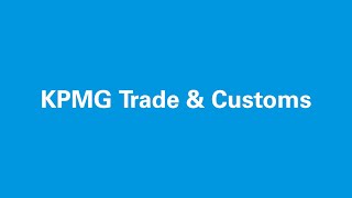 KPMG Trade & Customs
