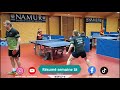 Quel niveau de jeu!! CTT Braine l'Alleud D VS ANDOY A ( Semaine 18).