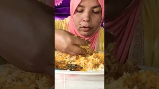 eating catfish(singhi fish) curry with rice #shorts #subscribe