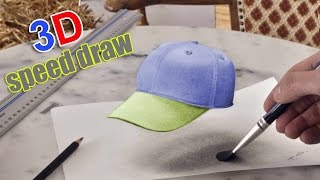 Drawing a cap / 3D Trick Art