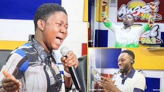 ⚡️Odehyieba Priscilla powerful LIVE WORSHIP at ANGEL FM with Brother Sammy \u0026 Fire Oja