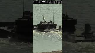 2S25 Sprut-SD Capable of Amphibious Shooting