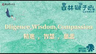 【Dligence,Wisdom,Compassion─2023年佛光山叢林獅子吼/季軍】