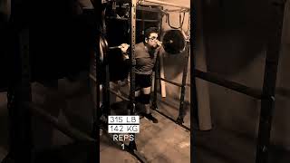 Semana 2 squats y un single de bench press