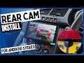 Rear View Parking Camera Full Install Process Step by Step Reverse Camera AHD