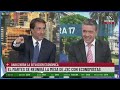 Cristina cruzó a Milei durante todo su discurso. Pablo Rossi con Eduardo Feinmann