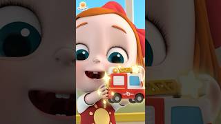 Fire Truck Doo Doo Doo Doo Doo | Nursery Rhymes | Kids Songs | LiaChaCha #shorts #baby