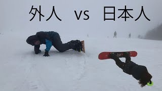 My First Time Snowboarding! Kurumayama-Kogen 車山高原SKYPARKスキー場 NAGANO JAPAN