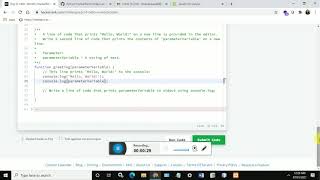 Hello, World! in JavaScript | HackerRank Solution