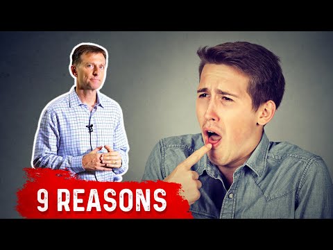 Why do pears make my mouth feel weird?