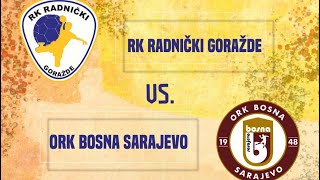 Press| RK RADNIČKI v RK BOSNA S