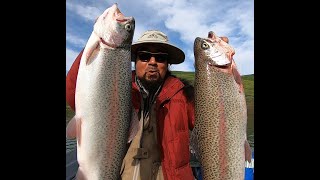 BIG MONSTER TROUT LIMIT MAXIMUS FISHING EXTRAVAGANZA LOS VAQUEROS RESERVOIR CALIFORNIA TROPHY LAKES