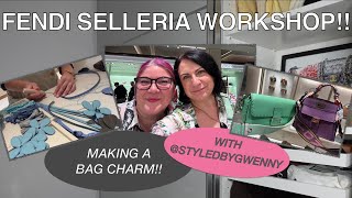 FENDI SELLERIA WORKSHOP VLOG | LUXURY SHOPPING AT HARRODS with @StyledByGwenny