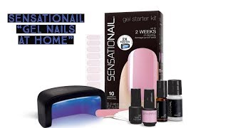 “SensatioNail” Gel Starter Kit – Nails done at home!