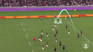 George Bridge's amazing try against South Africa - Rugby World Cup 2019