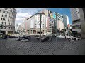 time lapse ginza yonchome intersection inside doutor coffee august 8 2017